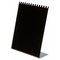 Plymor Black Acrylic Necklace Display Stand With Top Hooks, 10.625" W x 4" D x 13.5" H